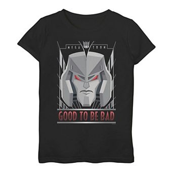 Girls 7-16 Transformers Mega Tron Good To Be Bad Graphic Tee
