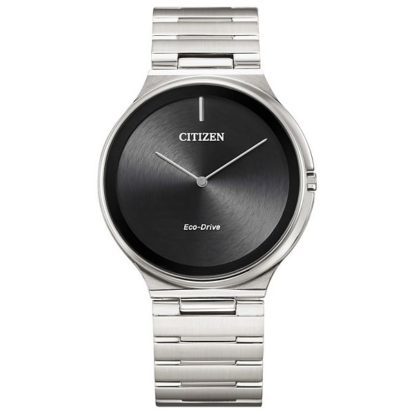 Mens Citizen Stiletto Eco-Drive Ultra Thin Case Solar Powered Watch AR3110-52E