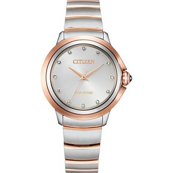 Citizen Eco-Drive Women's Ceci Two-Tone Stainless Steel Bracelet Watch - EM0956-54A