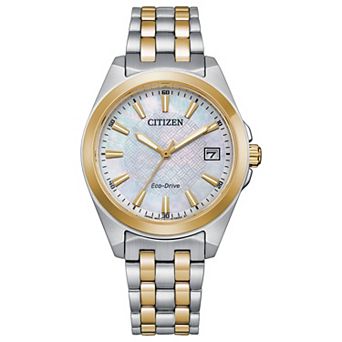 Citizen Eco-Drive Women's Corso Two-Tone Stainless Steel Bracelet Watch - EO1224-54D