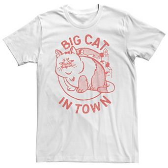 Big & Tall Disney / Pixar Luca Machiavelli Big Cat In Town V2 Tee