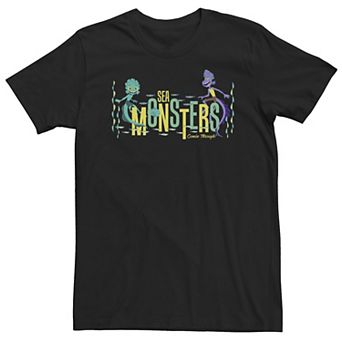 Big & Tall Disney / Pixar Luca & Alberto Sea Monsters Text Tee