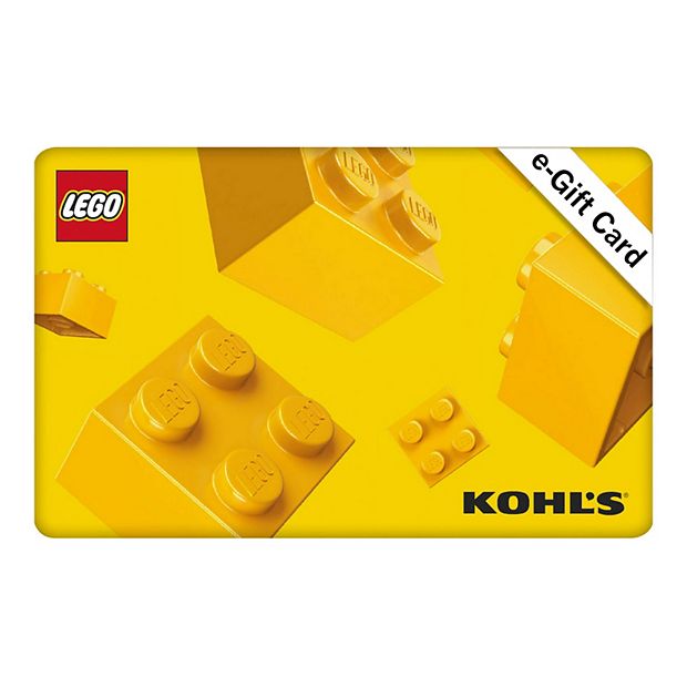 Lego e on sale gift card