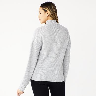 Women's Nine West Quarter Zip Pullover Sweater