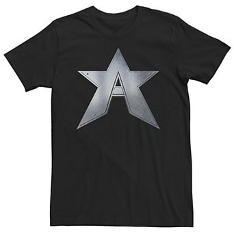 Big & Tall Marvel Falcon And The Winter Soldier Captain America John F. Walker Logo Tee