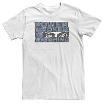 Big & Tall Marvel Falcon And The Winter Soldier "Power Broker Is Watching" V3 Tee
