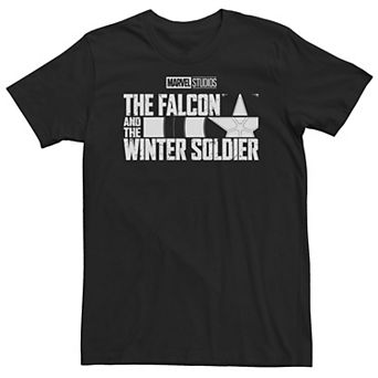 Big & Tall Marvel The Falcon And The Winter Soldier Shield Logo Tee