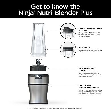 Ninja Nutri-Blender Plus Personal Blender