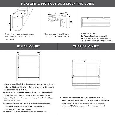Madison Park Leighton Faux Silk Room Darkening Cordless Roman Shade