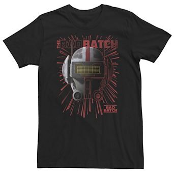 Big & Tall Star Wars: The Bad Batch Tech Big Face Tee