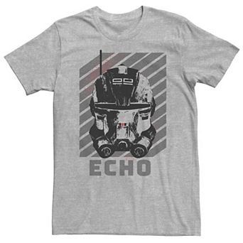 Big & Tall Star Wars: The Bad Batch Echo Big Face Tee