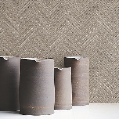 RoomMates Herringbone Weave Peel & Stick Wallpaper