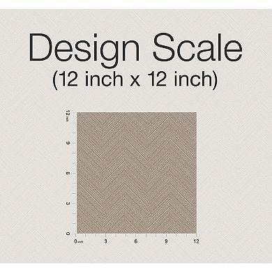 RoomMates Herringbone Weave Peel & Stick Wallpaper