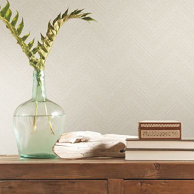 RoomMates Herringbone Weave Peel & Stick Wallpaper