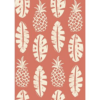 RoomMates Pineapple Peel & Stick Wallpaper
