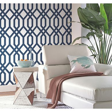 RoomMates Gazebo Lattice Peel & Stick Wallpaper