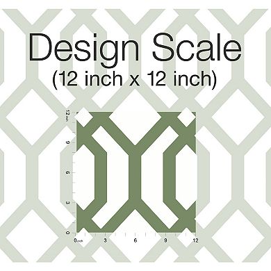 RoomMates Gazebo Lattice Peel & Stick Wallpaper