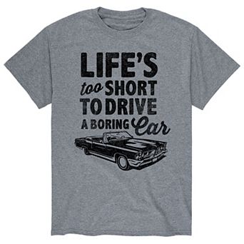 Men's Too Short Boring Car Tee
