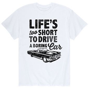 Men's Too Short Boring Car Tee