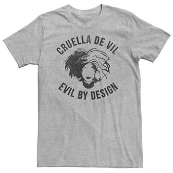 Big & Tall Disney Cruella Evil By Design Tee