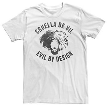 Big & Tall Disney Cruella Evil By Design Tee
