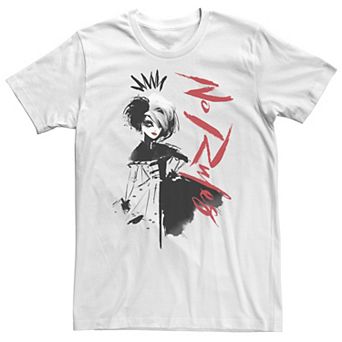 Big & Tall Disney Cruella No Rules Sketch Tee