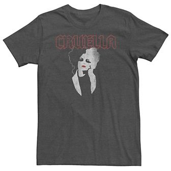 Big & Tall Disney Cruella Dark Portrait Tee