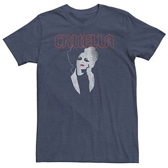 Big & Tall Disney Cruella Dark Portrait Tee