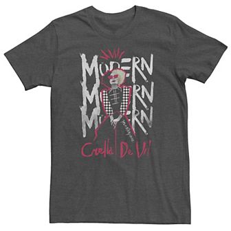 Big & Tall Disney Cruella De Vil Modern Stack Tee