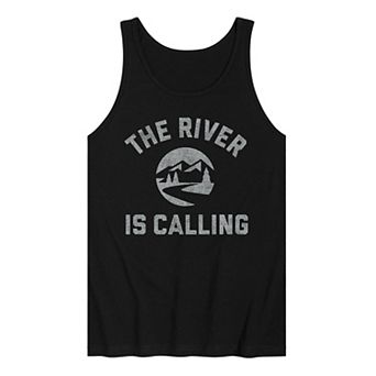 Men's The River Is Calling Tank Top