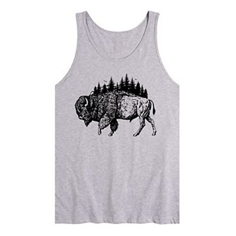 Men's Bison Mountain Tank Top
