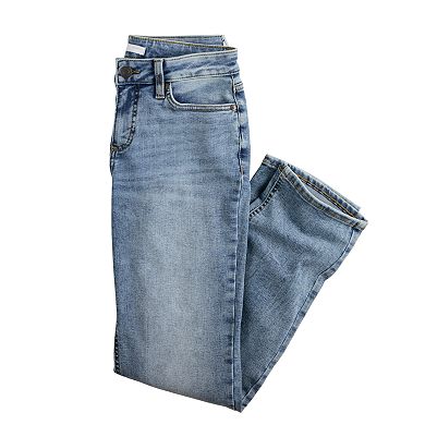 Women's LC Lauren Conrad Raw-Hem Super High-Waisted Mom Jeans