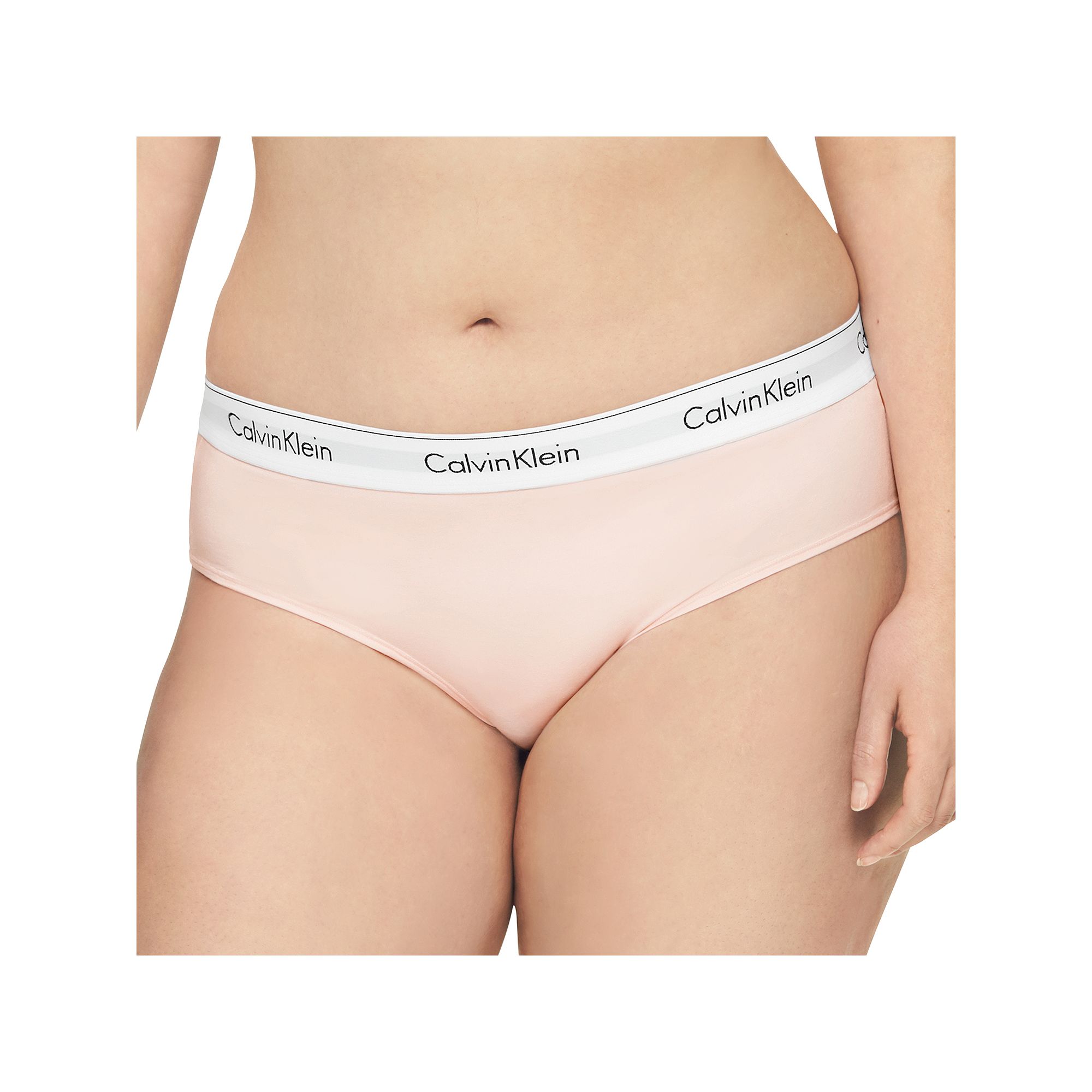 Plus Size Calvin Klein Modern Cotton Hipster Panty QF5118, Womens, Size: 2