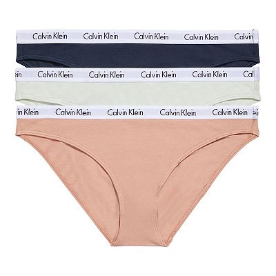 Women s Calvin Klein Carousel 3 Pack Bikini Panty Set QD3588