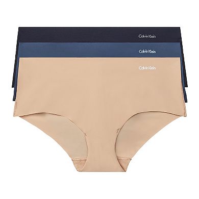 Women's Calvin Klein Invisibles 3-pack Hipster Panty Set QD3559