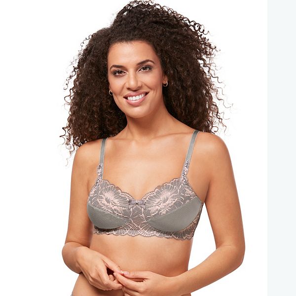 Amoena Floral Chic Padded Wire-Free Mastectomy Bra 44727, 47% OFF