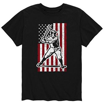 Men's Classic Baseball Flag Tee