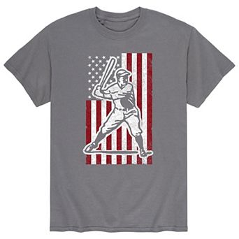 Men's Classic Baseball Flag Tee