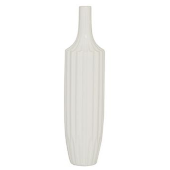 Stella & Eve Modern White Decorative Vase Floor Decor