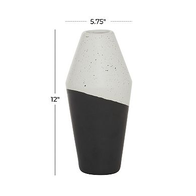Stella & Eve Two Tone Angular Vase Table Decor