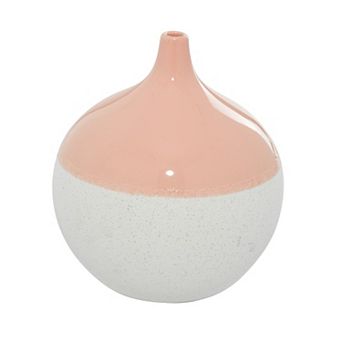 Stella & Eve Modern Pink Ceramic Vase