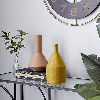 Stella & Eve Multi Iron Vase 2-piece Set