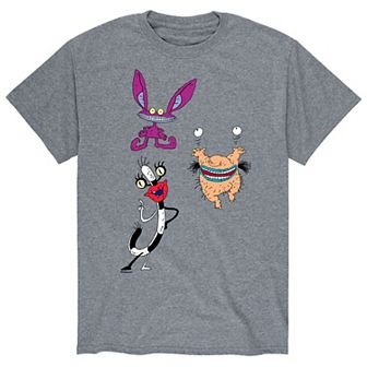 Men's AAAHH!!!! Real Monsters Close Up Tee