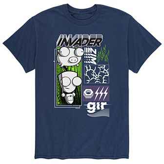 Men's Invader Zim Lighting Bolt Tee