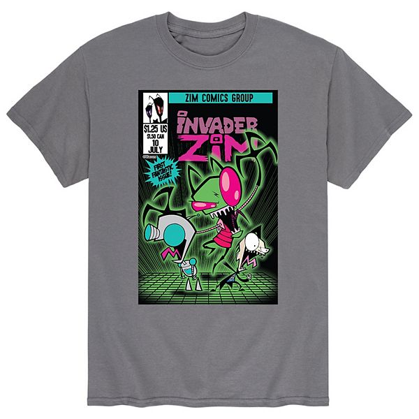 Men's Invader Zim Comic Tee