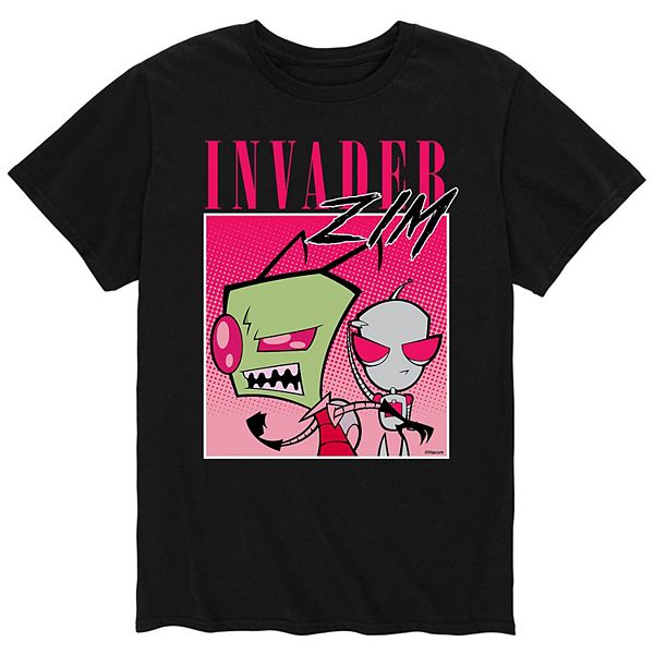 Men's Invader Zim Pink Box Tee