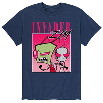 Men's Invader Zim Pink Box Tee