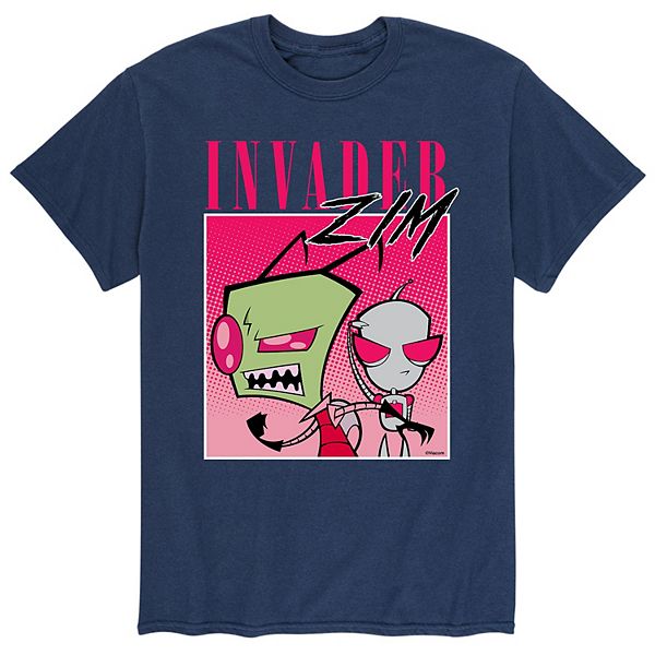 Men's Invader Zim Pink Box Tee
