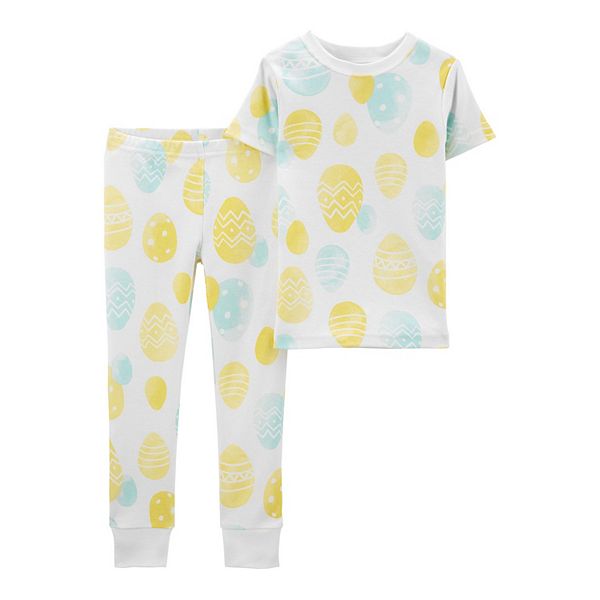 Baby Girl Carter s Easter Eggs Pajama Set