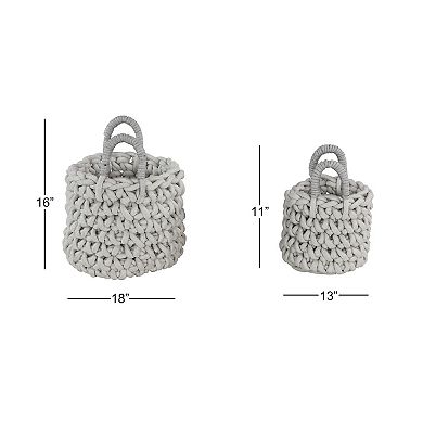 CosmoLiving by Cosmopolitan 2-Piece Basket Set